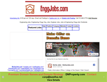 Tablet Screenshot of enggjobs.com
